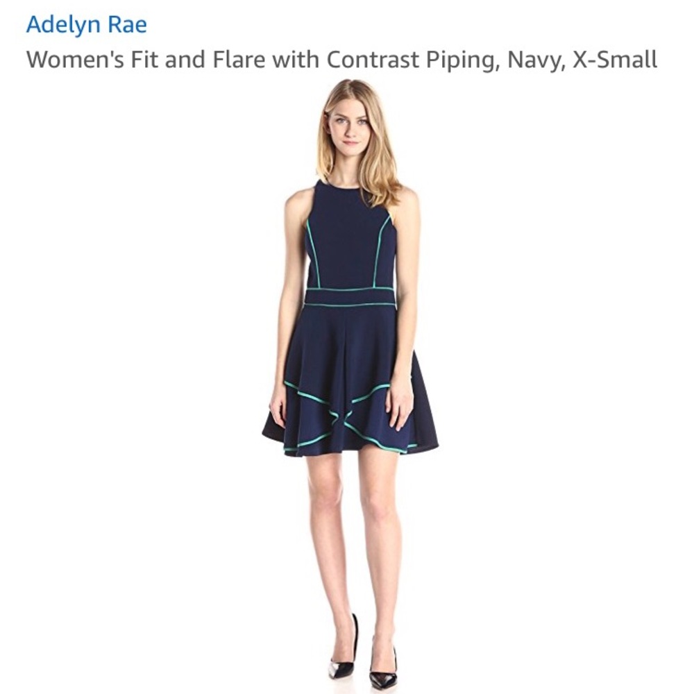 Adelyn Rae Women’s Fit and Flare Dress
